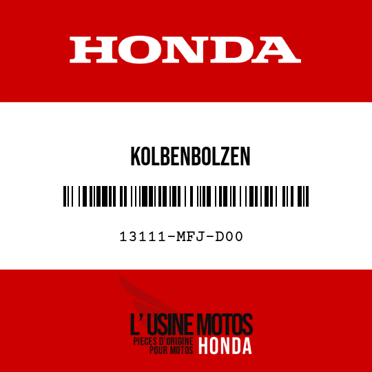 image de 13111-MFJ-D00 KOLBENBOLZEN