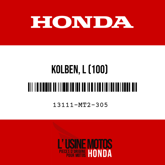 image de 13111-MT2-305 KOLBEN, L (100)