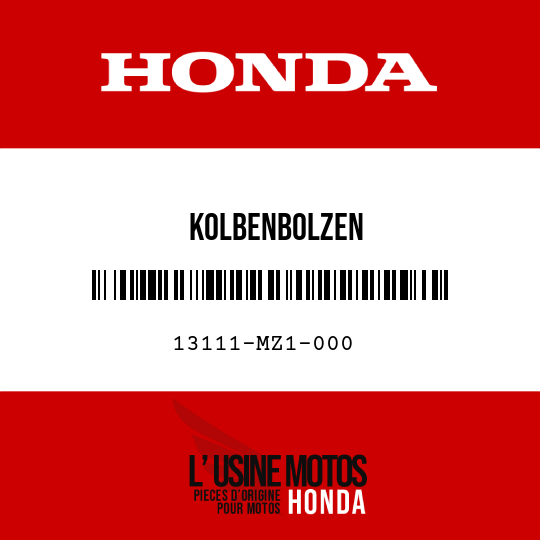 image de 13111-MZ1-000 KOLBENBOLZEN