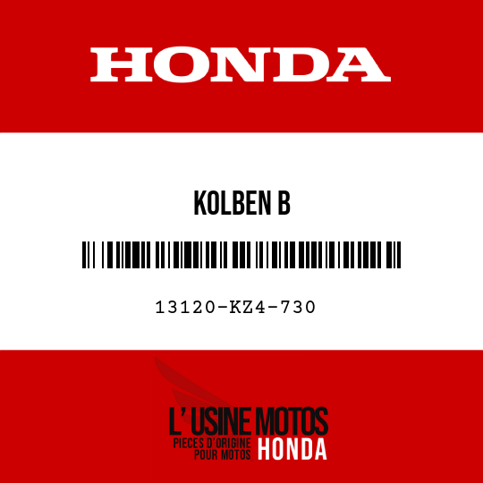 image de 13120-KZ4-730 KOLBEN B