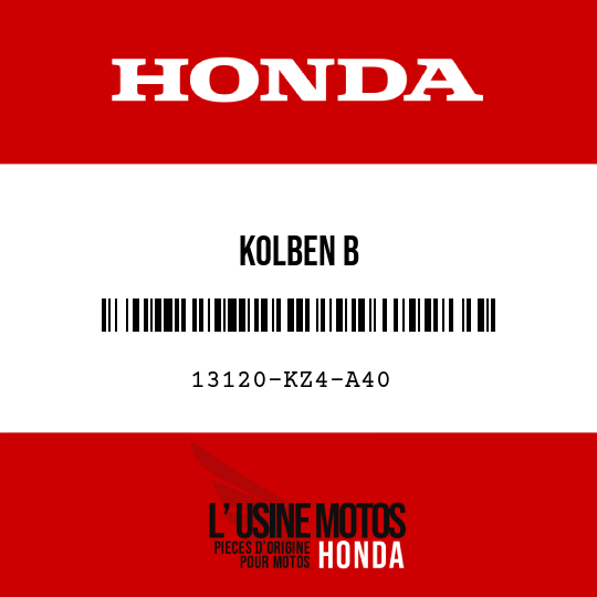 image de 13120-KZ4-A40 KOLBEN B
