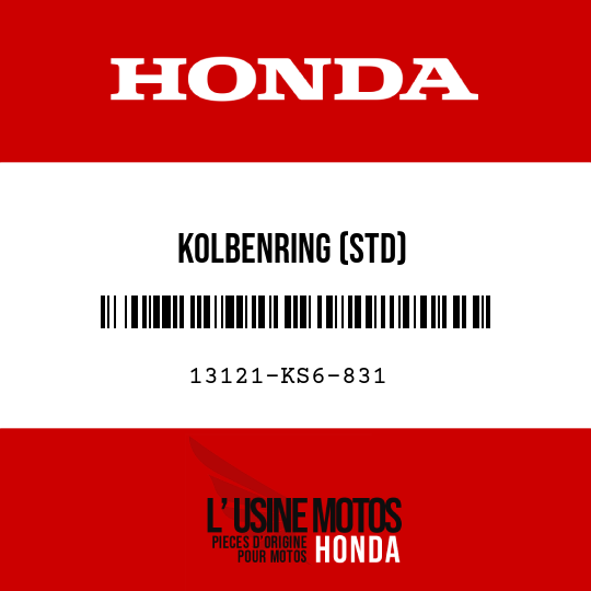 image de 13121-KS6-831 KOLBENRING (STD)