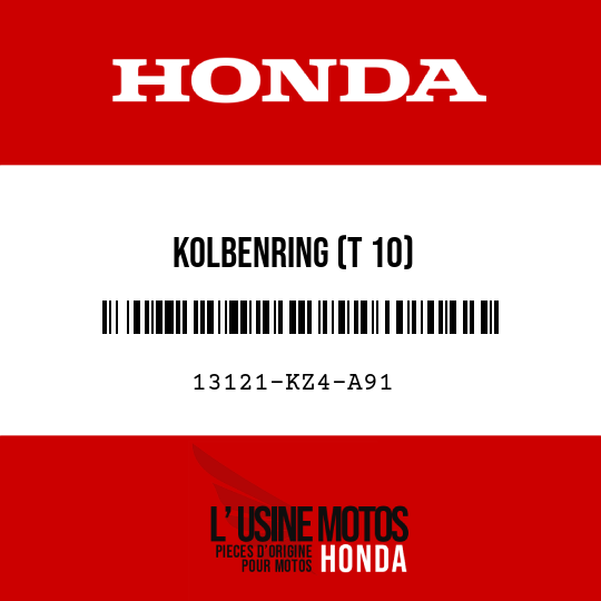 image de 13121-KZ4-A91 KOLBENRING (T 10)