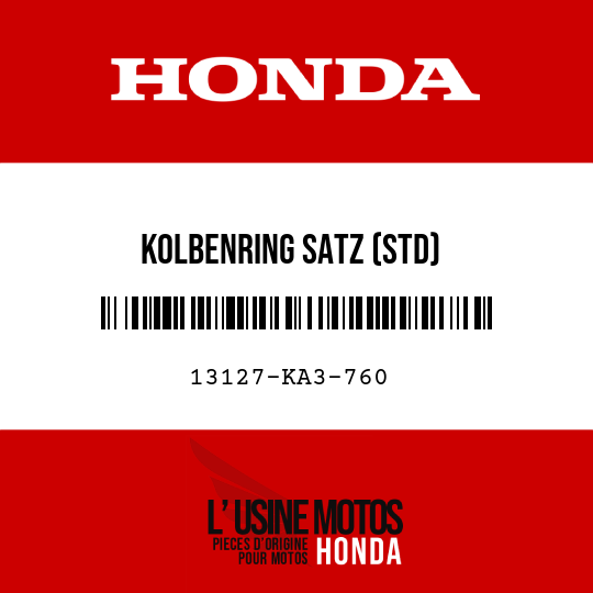 image de 13127-KA3-760 KOLBENRING SATZ (STD)