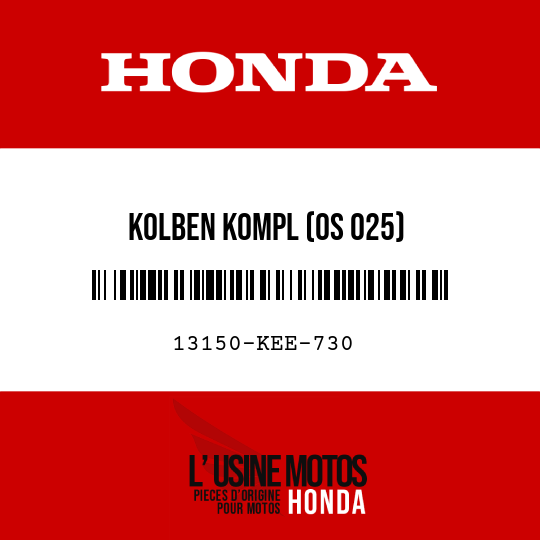 image de 13150-KEE-730 KOLBEN KOMPL (OS 025)