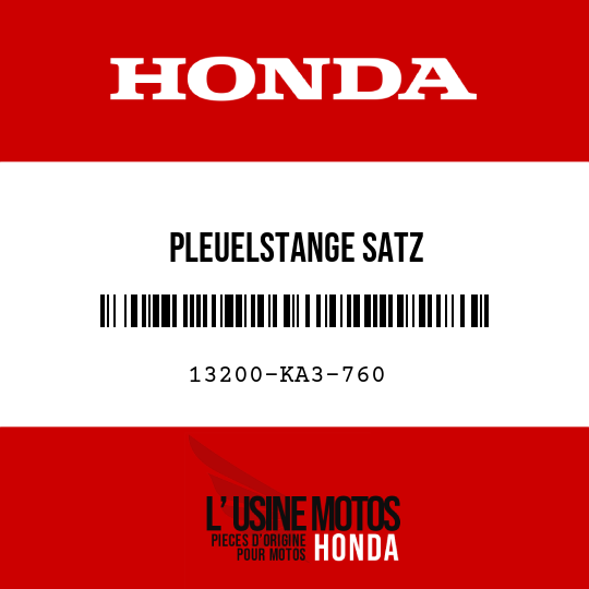 image de 13200-KA3-760 PLEUELSTANGE SATZ