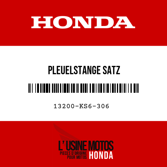 image de 13200-KS6-306 PLEUELSTANGE SATZ