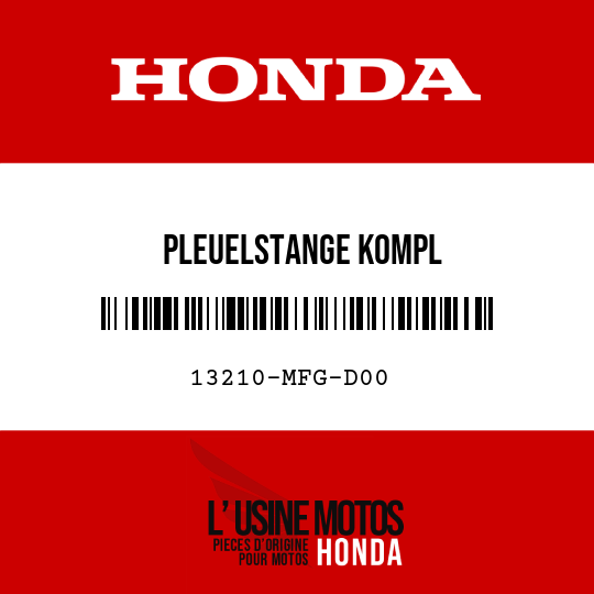 image de 13210-MFG-D00 PLEUELSTANGE KOMPL