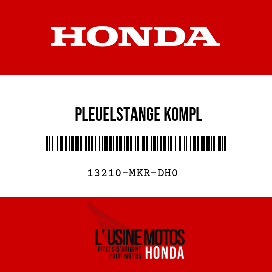 image de 13210-MKR-DH0 PLEUELSTANGE KOMPL