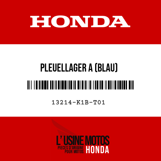 image de 13214-K1B-T01 PLEUELLAGER A (BLAU)