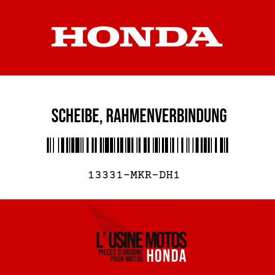 image de 13331-MKR-DH1 SCHEIBE, RAHMENVERBINDUNG