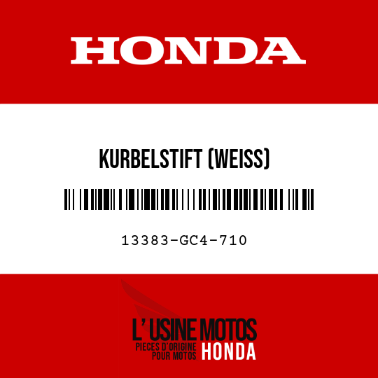 image de 13383-GC4-710 KURBELSTIFT (WEISS)