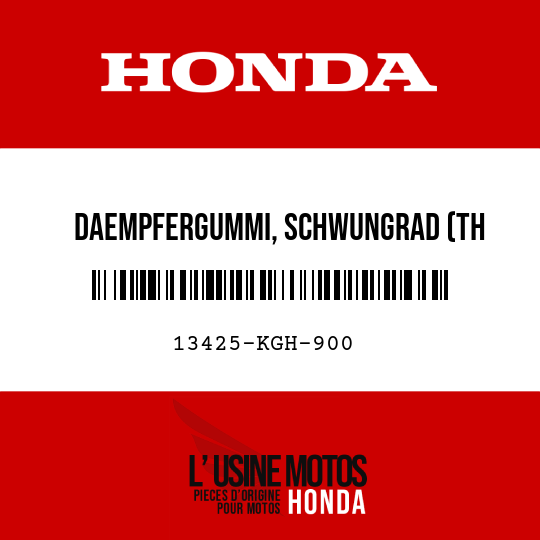 image de 13425-KGH-900 DAEMPFERGUMMI, SCHWUNGRAD (TH KOUKOKU RUBBER)