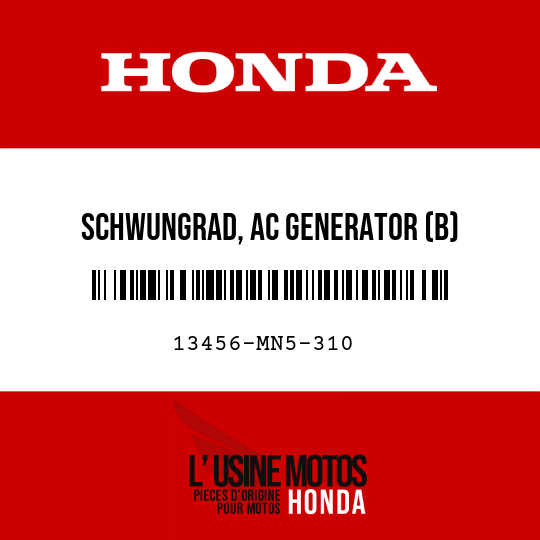 image de 13456-MN5-310 SCHWUNGRAD, AC GENERATOR (B)