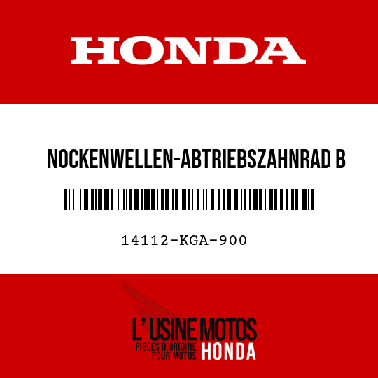 image de 14112-KGA-900 NOCKENWELLEN-ABTRIEBSZAHNRAD B (44T)