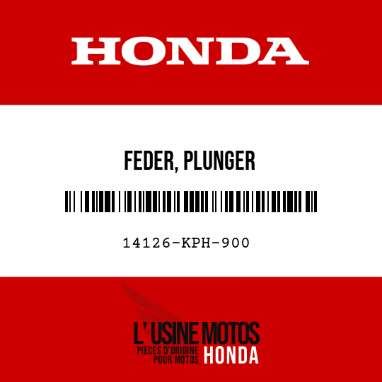 image de 14126-KPH-900 FEDER, PLUNGER