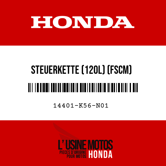 image de 14401-K56-N01 STEUERKETTE (120L) (FSCM)