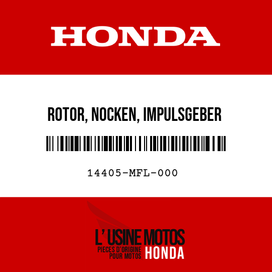 image de 14405-MFL-000 ROTOR, NOCKEN, IMPULSGEBER