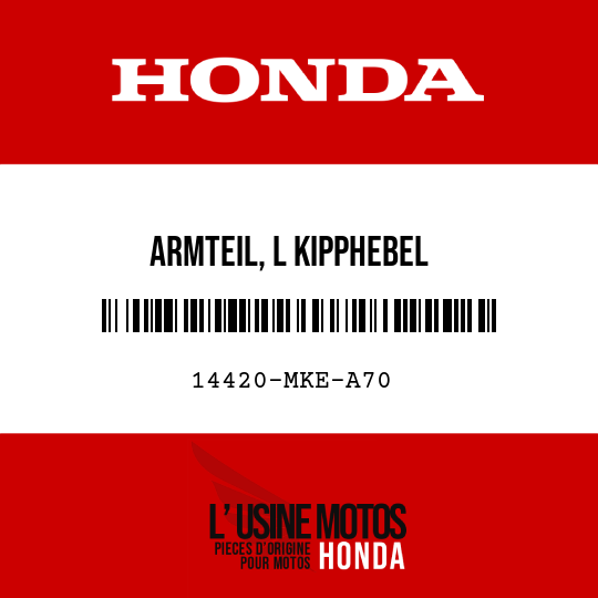 image de 14420-MKE-A70 ARMTEIL, L KIPPHEBEL