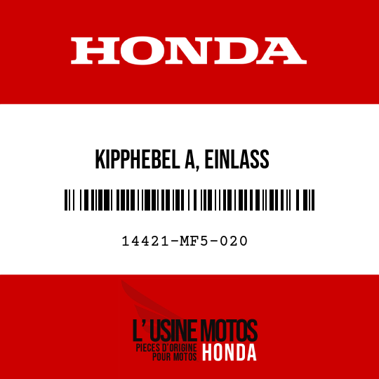 image de 14421-MF5-020 KIPPHEBEL A, EINLASS