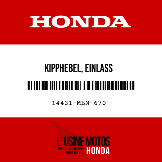 image de 14431-MBN-670 KIPPHEBEL, EINLASS