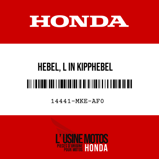 image de 14441-MKE-AF0 HEBEL, L IN KIPPHEBEL