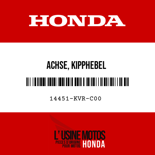 image de 14451-KVR-C00 ACHSE, KIPPHEBEL