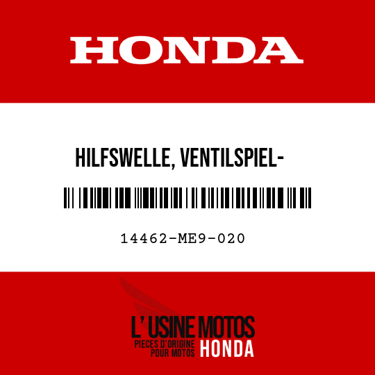 image de 14462-ME9-020 HILFSWELLE, VENTILSPIEL- EINSTELLUNG