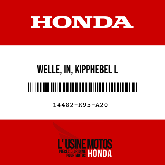 image de 14482-K95-A20 WELLE, IN, KIPPHEBEL L