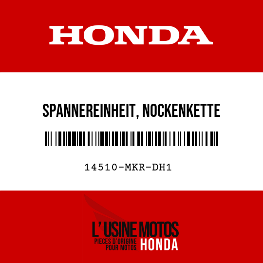 image de 14510-MKR-DH1 SPANNEREINHEIT, NOCKENKETTE
