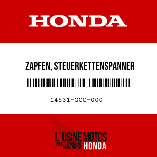 image de 14531-GCC-000 ZAPFEN, STEUERKETTENSPANNER