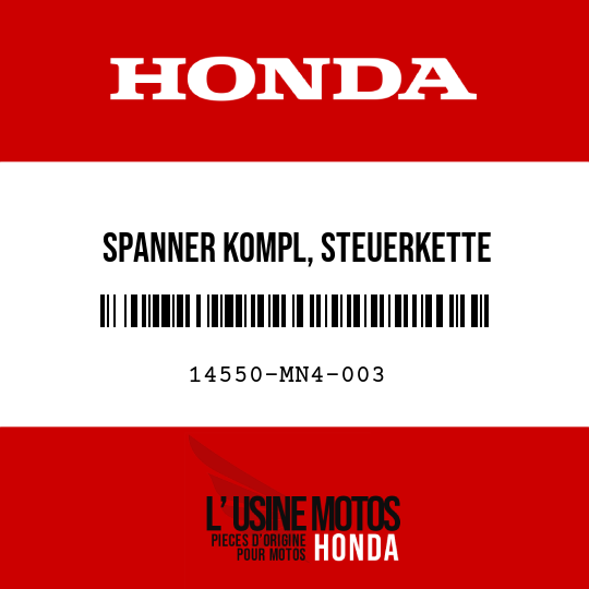 image de 14550-MN4-003 SPANNER KOMPL, STEUERKETTE (TSUBAKIMOTO)