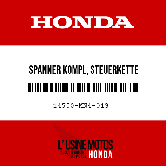 image de 14550-MN4-013 SPANNER KOMPL, STEUERKETTE (TSUBAKIMOTO)