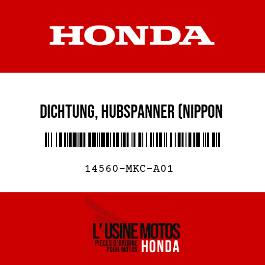 image de 14560-MKC-A01 DICHTUNG, HUBSPANNER (NIPPON LEAKLESS)