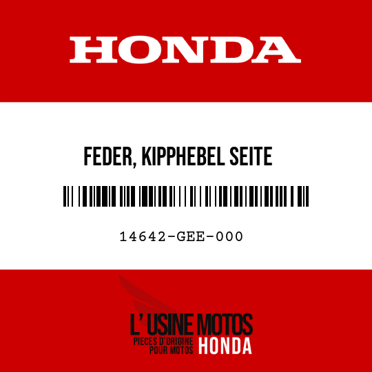 image de 14642-GEE-000 FEDER, KIPPHEBEL SEITE