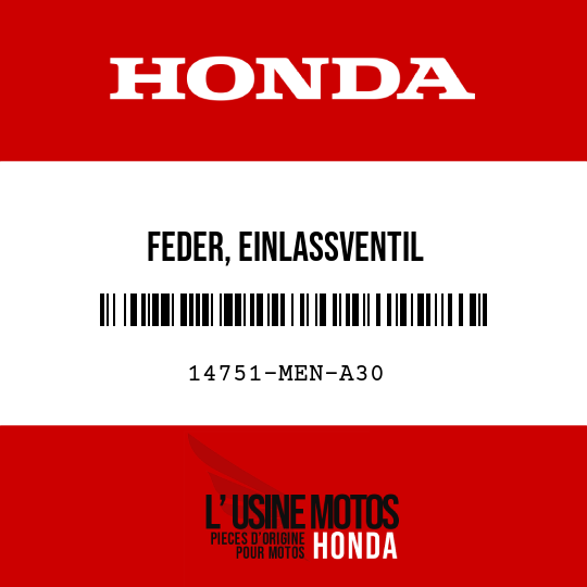 image de 14751-MEN-A30 FEDER, EINLASSVENTIL