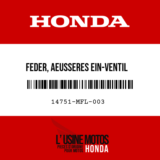 image de 14751-MFL-003 FEDER, AEUSSERES EIN-VENTIL