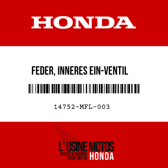 image de 14752-MFL-003 FEDER, INNERES EIN-VENTIL