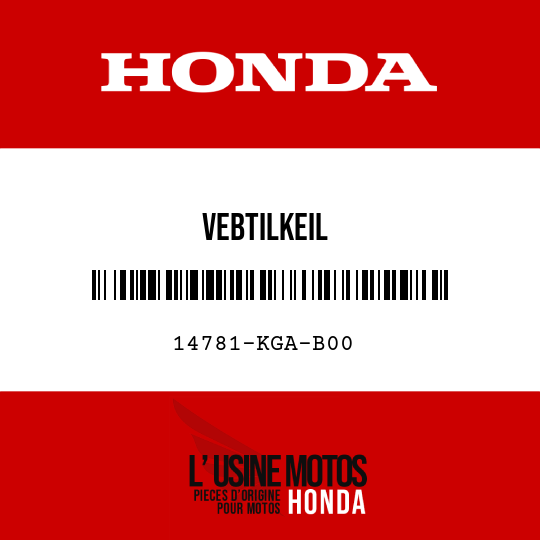image de 14781-KGA-B00 VEBTILKEIL
