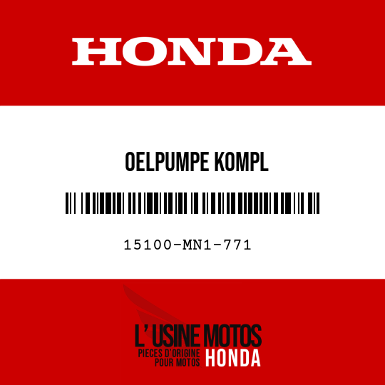 image de 15100-MN1-771 OELPUMPE KOMPL