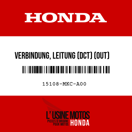 image de 15108-MKC-A00 VERBINDUNG, LEITUNG (DCT) (OUT)