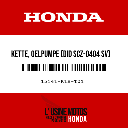 image de 15141-K1B-T01 KETTE, OELPUMPE (DID SCZ-0404 SV)