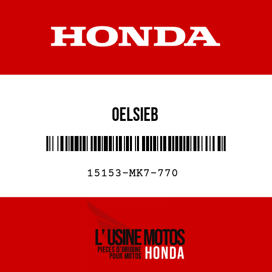 image de 15153-MK7-770 OELSIEB