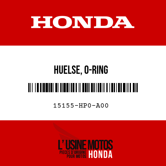 image de 15155-HP0-A00 HUELSE, O-RING