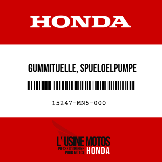 image de 15247-MN5-000 GUMMITUELLE, SPUELOELPUMPE