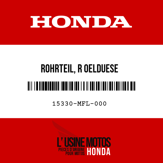 image de 15330-MFL-000 ROHRTEIL, R OELDUESE