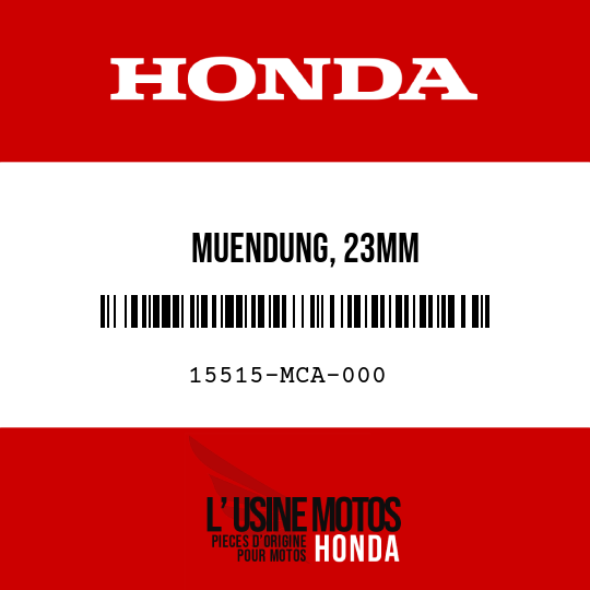 image de 15515-MCA-000 MUENDUNG, 23MM