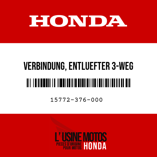image de 15772-376-000 VERBINDUNG, ENTLUEFTER 3-WEG