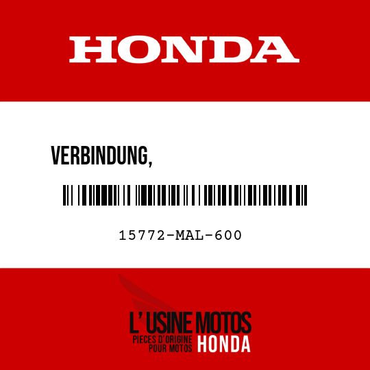 image de 15772-MAL-600 VERBINDUNG,                   ENTLUFTUNGSSCHLAUCH