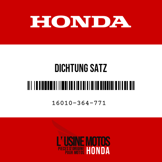 image de 16010-364-771 DICHTUNG SATZ